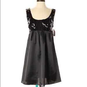 Candies Black Sequin Dress